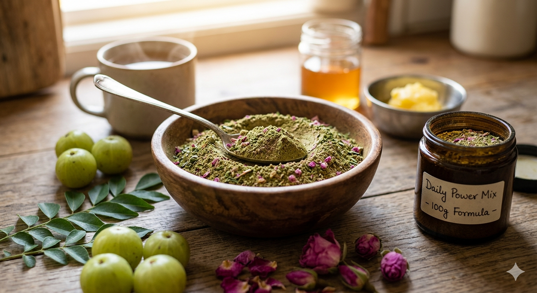 The Ultimate Inside-Out Hair & Skin Care Routine: My Secret 4-Ingredient Herbal Mix