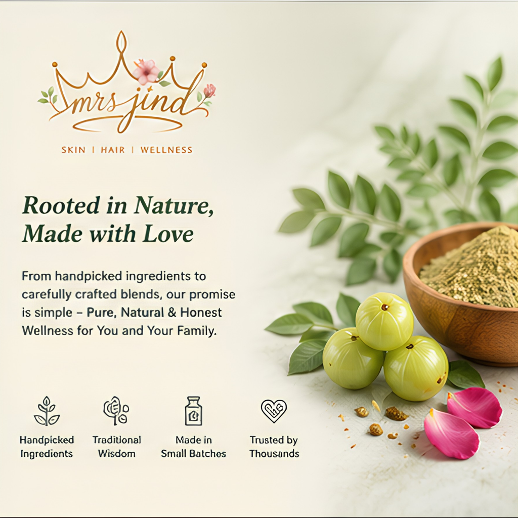 CHARMIX- Moringa Mix Powder - 4 Herb Blend for Hair & Skin