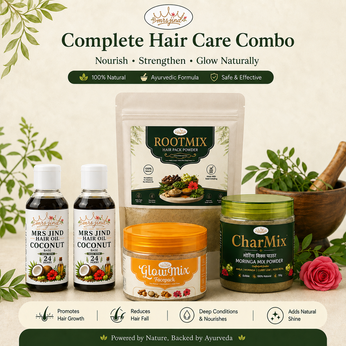 COMBO SKIN, HAIR & WELLNESS
