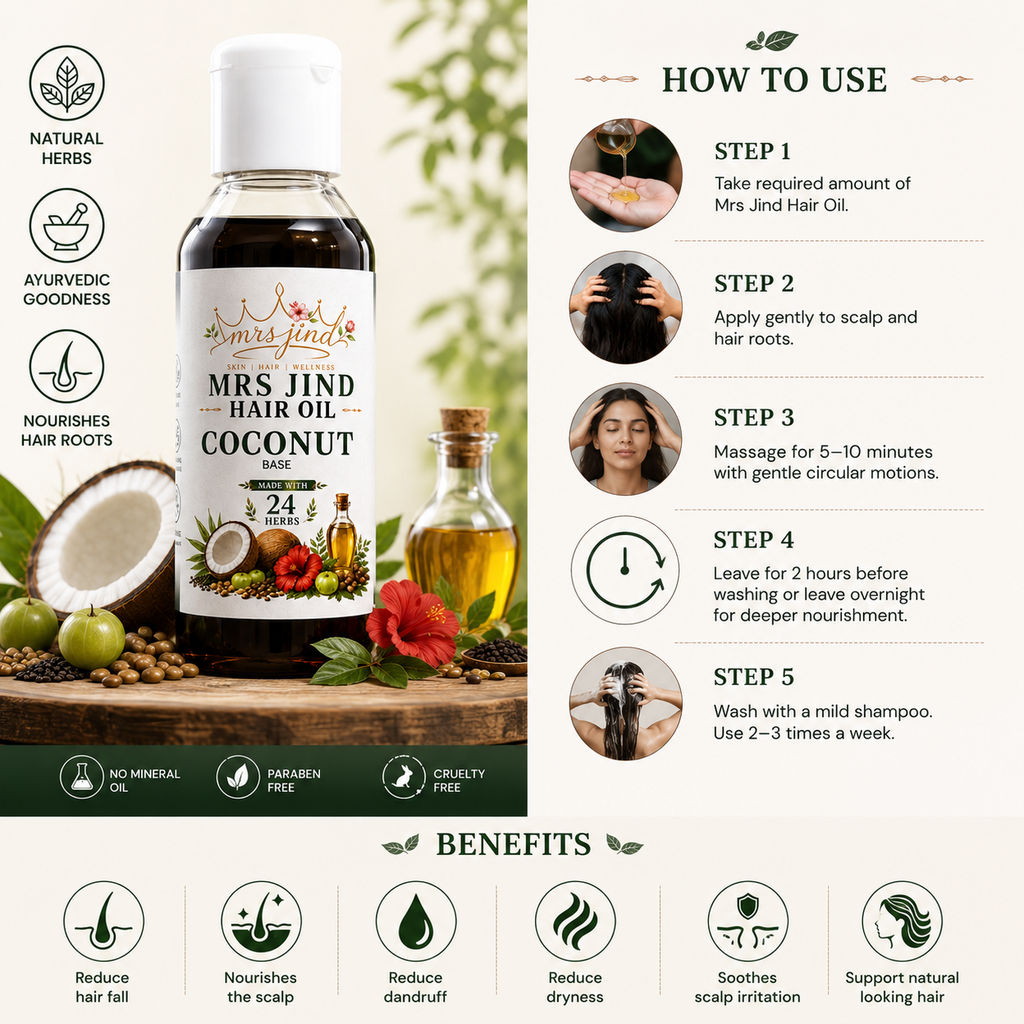 MRSJIND Ayurvedic Hair Oil 100 ml