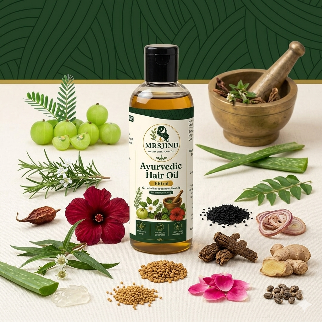 MRSJIND Ayurvedic Hair Oil 100 ml